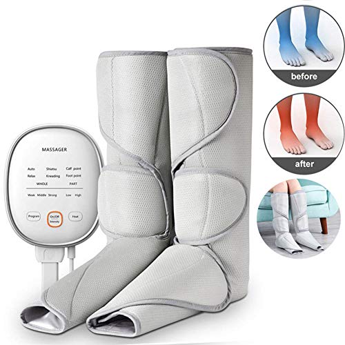 Premium Equipo de Presoterapia Profesional con botas y cinta abdominal, cámaras de aire, presión y tiempo fácilmente configurables