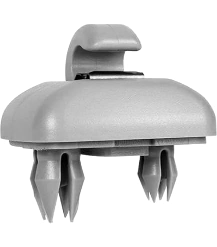 Zonneklep Cliphaak ZEALfix voor A1 A3 A4 A5 Q3 Q5 8E0 857 562 Auto Zonneklepbeugelbevestiging vervanging 8E0857562 voor Audi 1 stuk (Zwart