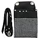 Hairdressing Tools Bag Holster/ Pouch. Black (Black with Diamonds)