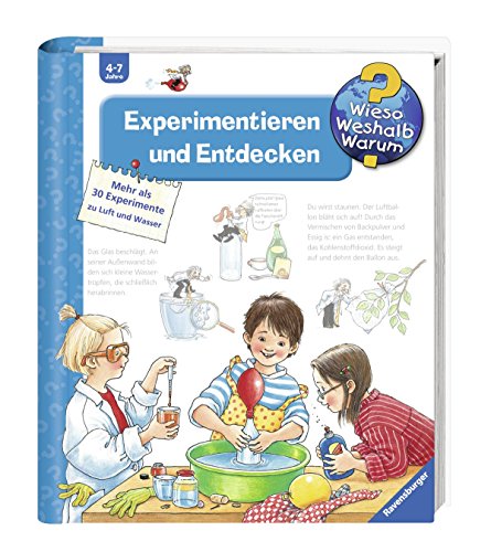 Preisvergleich Produktbild Ravensburger Kinder Experimente Sachbuch Wieso Weshalb Warum - Experimentieren und Entdecken