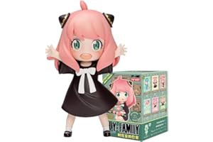 POP MART Spy × Family Anya's 1PC Figura Aleatoria Figura de Acción Popular Figura Coleccionable y Adorable Juguete Artístico Regalo Creativo