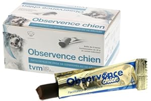 TVM - Observence chien 6 barres de 25 grs