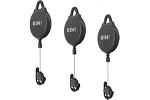 KIWI design VR Headset Cable Management, 3 Packs Pro-Version VR Kabelmanagement für VR Headsets HTC Vive/HTC Vive Pro/Rift S/Playstation/Microsoft MR/Valve Index VR Headsets Zubehör (Schwarz)