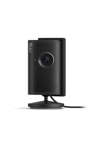 Ring Indoor Camera Plus (newest gen)| Plug-In Security Camera | Retinal 2K, 4x Enhanced Zoom, Low-Light Sight, Manual Lens Cover | 30-day free trial of Ring Subscription Plan