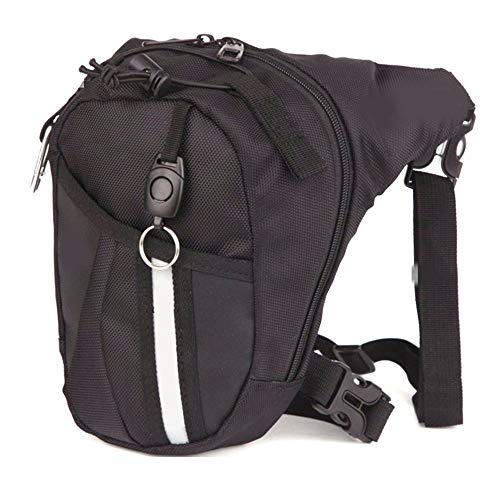 Preisvergleich Produktbild laonBonnie Multifunktionale Herren-Umhängetasche mit Wasserdichten Taschen. Campingrucksäcke für Bergsteiger. Motorradrucksäcke-Schwarz