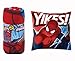 Produktbild Spiderman Fleece Decke und doppelseitig Kissen