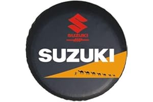 TRIBONES Compatibile con coprimozzo di scorta Suzuki, copertura per pneumatici di scorta, custodia protettiva impermeabile antipolvere, cammelli del deserto (taglia S)