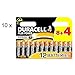 Price comparison product image 120x Duracell MN1500 Plus Power AA Double A Size Remote Battery Batteries
