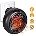 Produktbild Mini Heizlüfter Heizung für Steckdosen mit Thermostat und Timer 1000W Schnellheizer Hndlich Heizlüfter Keramik Mini Heizgerät für Badezimmer Kinderzimmer Schlafzimmer Büro Instant Heater (Heizlüfter)