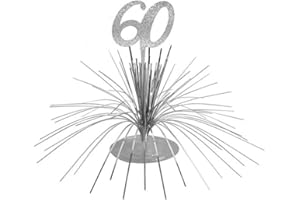 Maelsa® - Centre de table " 60 ANS " Anniversaire décoration de table festif à l'age évennement (60 ANS)