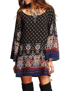 Sannysis Damen Weinlese Partei StrandKleider