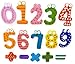Funky Fun Colourful Wooden Numbers Set Including Arithmetic Symbols