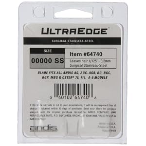 Andis Size 00000 Ultra Edge Detachable Blade - Image 3