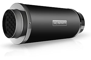 AC Infinity Rohrschalldämpfer 150 mm – für Inline-Lüfter und Lüftungssysteme in Growzelten und Hydrokultur-Anlagen