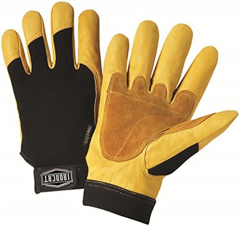 West Chester IRONCAT 86350 Premium Grain Cowhide Leather Work Gloves: Large, 1 Pair