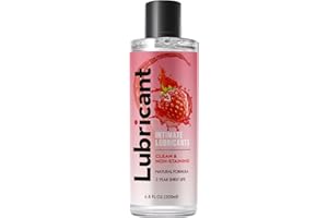 JIAOYUE 200ml Lubricante de Base Acuosa Gel Ultra Suave Lubricante Personal No Gotea Lubricante Sexual para un Placer Duradero para Hombres Mujeres y Parejas(Fresas)