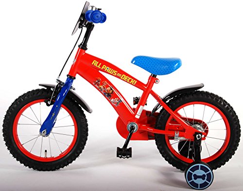 Paw Patrol Fahrrad 14 Zoll Kinderfahrrad Kinder Rad Jungen Mädchen Rot 61450 - 9