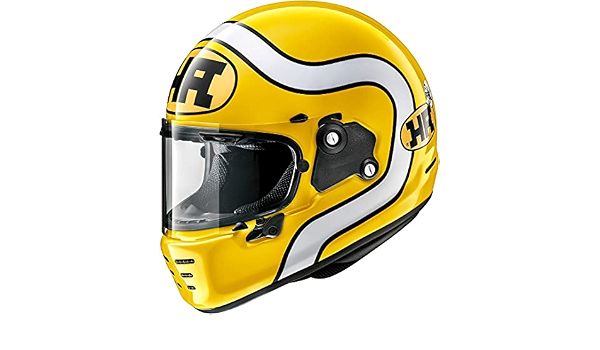 Arai Concept-X HA Casco Giallo/Bianco : Amazon.it: Sport e tempo libero