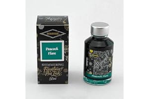 Diamine New 50ml Shimmer Ink (Peacock Flare)