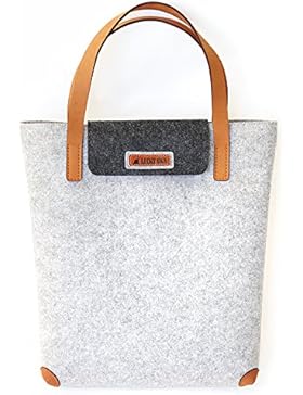 Lucky Sign City Shopper Young Fashion Tasche Einkaufstaschen Freizeittaschen