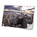 Produktbild Städte 10007, New York, Skin-Aufkleber Folie Sticker Laptop Vinyl Designfolie Decal mit Ledernachbildung Laminat und Farbig Design für Laptop 10.2"