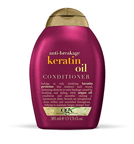 OGX Anti-Breakage Keratin Oil Conditioner, 1er Pack (1 x 385 ml)