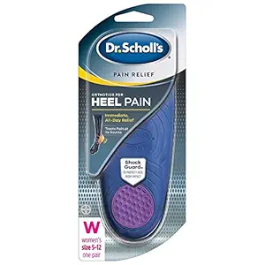 Dr. Scholls Heel Pain Relief Orthotics, Women's Size (5-12) -1 Pair
