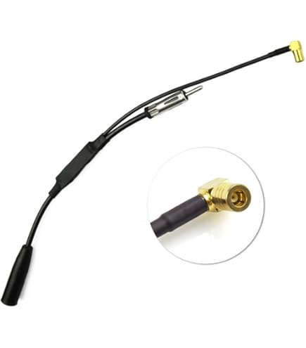 Adaptateur Voiture ISO Pour BMW Et Land Rover - Connexion Autoradio Moderne - Noir/Marron