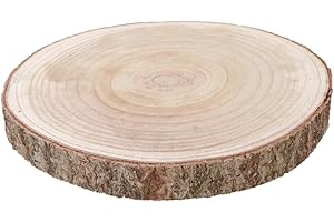 Chaks Ultra grande rotondo in legno, 3,5 cm, piatto naturale, Ø 36-40 cm
