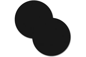 TOSSPER 2pcs Herramientas Duradero Cocinar Hoja Mat Liner sartén Antiadherente para Hornear Barbacoa Mats Molde Redondo Multiuso Cocina de repostería