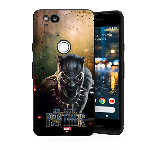MTT Black Panther Infinity War Officially Licensed Armor Back Case Cover for Google Pixel 2 XL (Design 243)