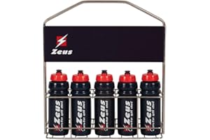 Etoile Kit Cestello PRO con 10 Borracce per Zeus Sport Calcio Calcetto Relax Fitness Palestra Ciclismo Training Allenamento Accessori Partita Gara Tempo Libero Equipment