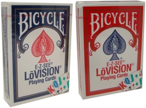 Bicycle Lovision 2 Pack 1- Red Deck 1 Blue