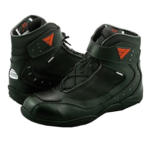 Modeka LE MANS Motorradstiefel Leder - schwarz Größe 43