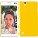 Produktbild PhoneNatic Case für Sony Xperia C4 / Dual Hülle gelb gummiert Hard-case + 2 Schutzfolien