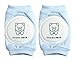 1 Pairs Cute Bear Crawling Baby Knee Pads Toddler Knee Pads Protector SKY BLUE