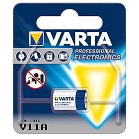 VARTA Piles V11A alcalines, lot de 1, Alkaline Special, 6V, pour montres, télécommandes, calculatrices, compactes avec une longue durée de vie & des hautes performances