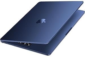 MOSISO Etui kompatybilne z MacBook Air 13 cali, M4, M3, M2, A3240, A3113, A2681, 2025, 2024-2022, ultracienkie, w naturalnym kolorze, twarde etui ochronne do MacBook Air 13,6", przezroczyste