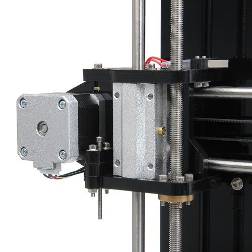 3D Printer,WER Unassembled-3D Printer DIY 3d Printer Full kit for Prusa Mendel I3X piano-black laser-cut acrylic frame - Image 8