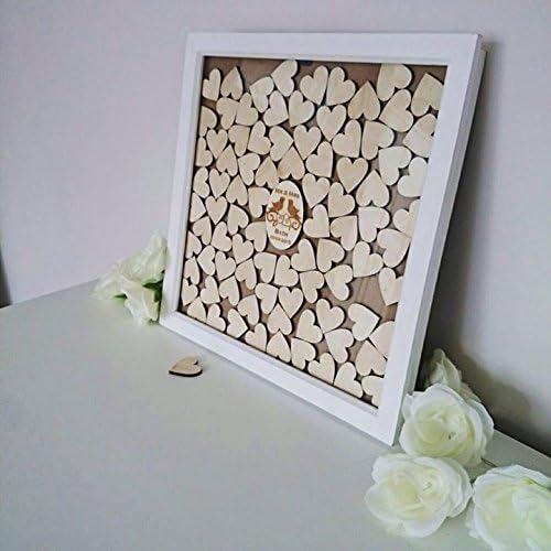 Wedding Guest Book Drop Top Box (large), Personalised Guestbook