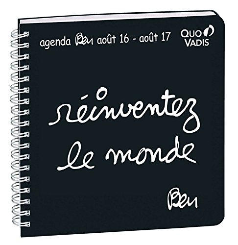 Télécharger Quo Vadis Ben EXECUTIF Spiralé Sept Agenda scolaire semainier 2016/2017 16 x 16 cm Noir Gratuit