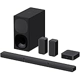 Sony HT-S40R Real 5.1ch Dolby Audio Soundbar for TV with Subwoofer & Wireless Rear Speakers, 5.1ch Home Theatre System (600W,