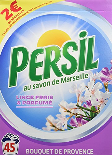Persil - Detergente en polvo, frescor natural Provenza, 45 dosis