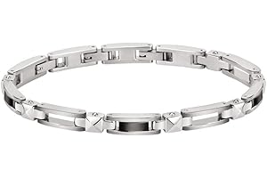 Morellato Bracciale da uomo, Collezione Cross, in Acciaio, Idee Regalo Uomo, Bracciale Uomo di Marca - SKR57