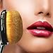 AmoVee Pro Cosmetic Makeup Brush Foundation Blending Brush Toothbrush Curve (1 pcs)