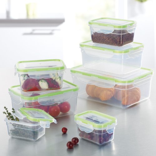 TV Das Original 02628 Maxxcuisine Frischhaltedosen Klick-It, 14-teilig, klar - 4