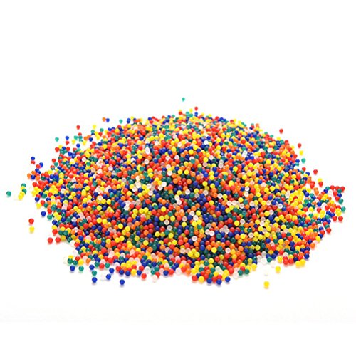 Smilucky 20 Beutel/4000PCS Wasserperlen Gelperlen Aquaperlen Deko Aqualinos Hydroperlen Für Die Bewässerung Der Pflanzen Hochzeit und Möbel Dekoration Kinder Spielzeug - 4