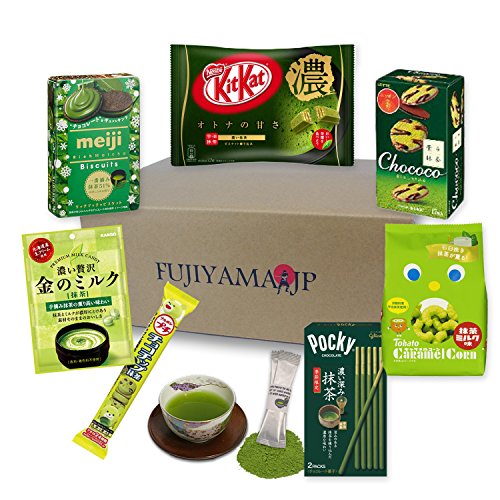 Japanese Matcha Green Tea Sweets and Snacks assortment gifts 8 pcs