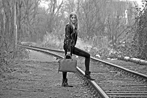 REBELS   LEGENDS  Leder Unisex Aktentaschen  Umh  ngetaschen  Henkeltaschen  38 5 x 28 x 9 5 cm  B x H x T   Farbe Schwarz