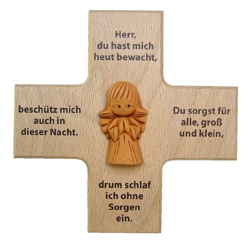 Holzkreuz mit Schutzengel, Herr ...
